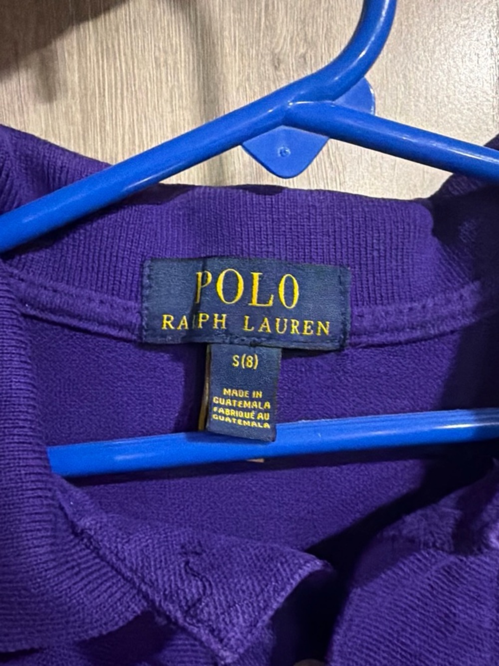 Polo Ralph Lauren Purple Polo Shirt